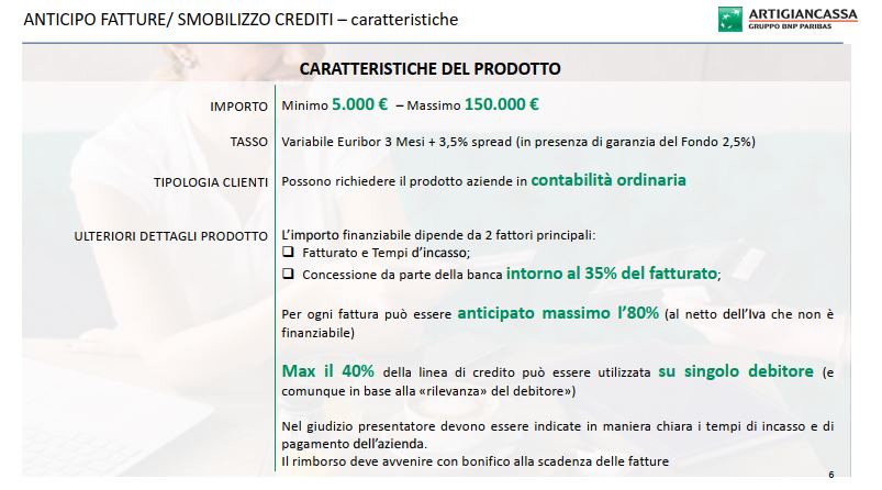 12 Nuovi servizi Artigiancassa a favore delle imprese