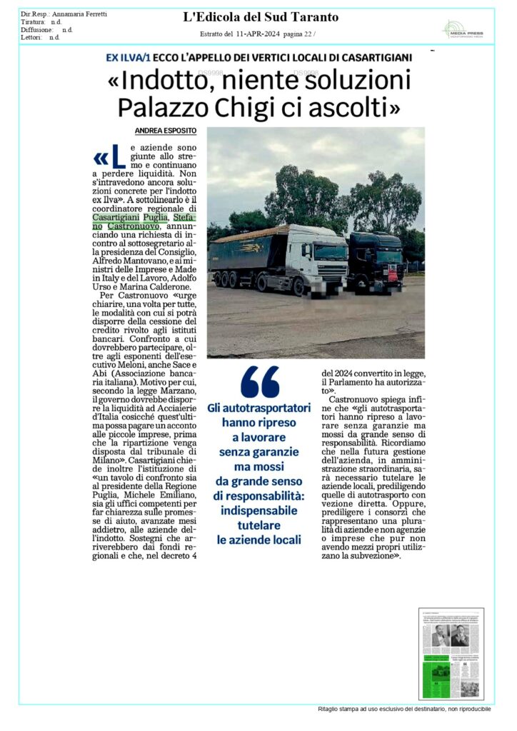 Edicola-del-sud-11-4_page-0001-724x1024 Casartigiani sulla vertenza Acciaierie d’Italia