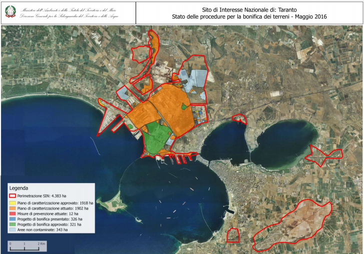 sin-maggio-2016 Casartigiani Taranto: “Soddisfatti dalla riperimetrazione area Sin”