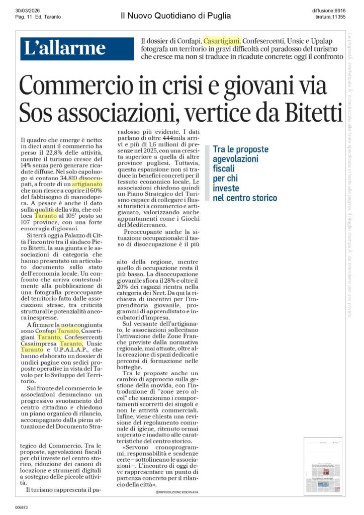 Nuovo-quotidiano-30-3_page-0001-724x1024 Comune, associazioni di categoria presentano 16 proposte Taranto